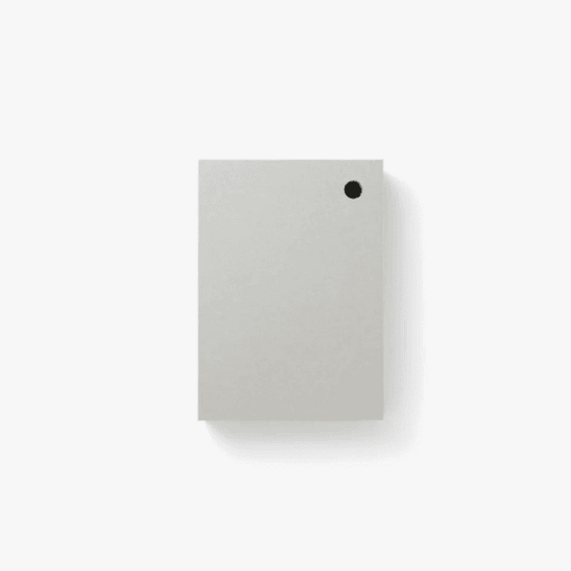 Object Index Penstand Notepad Grey B7 – Design Museum Shop