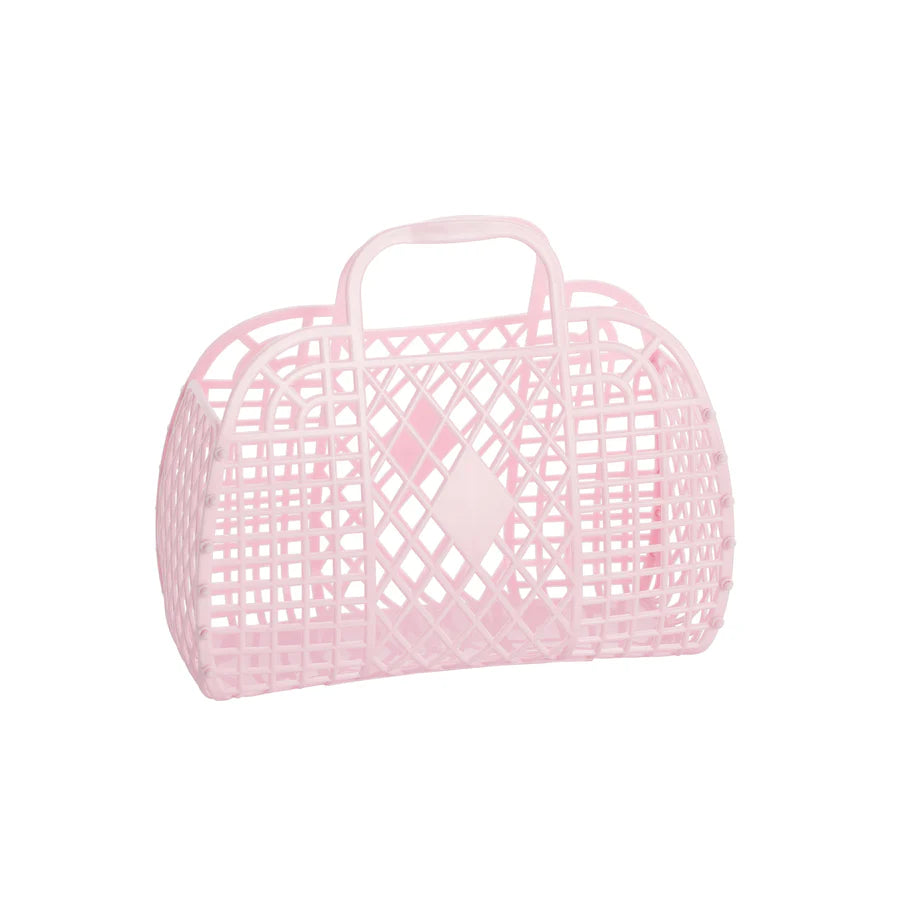 Small Light Pink Jelly Basket