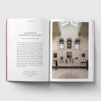 Museums book open page