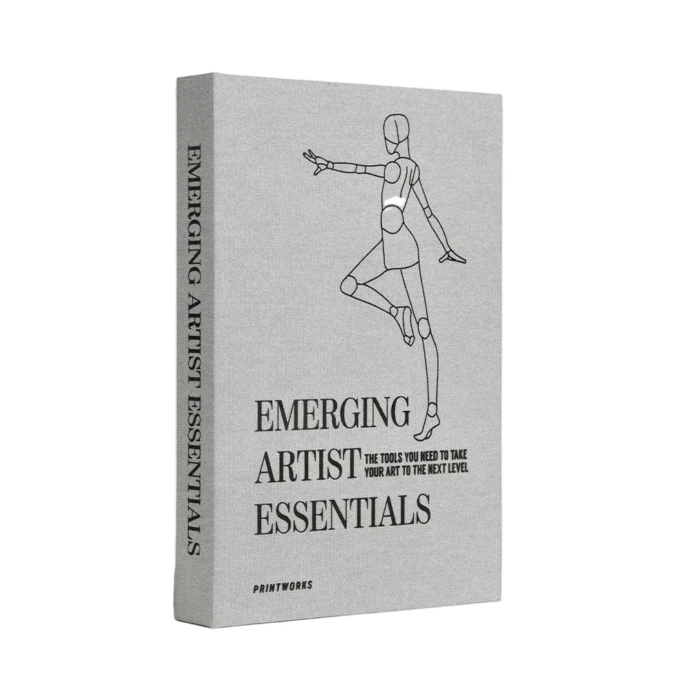 Grey Emerging Artist Essentials kit with a minimalist design on a white background