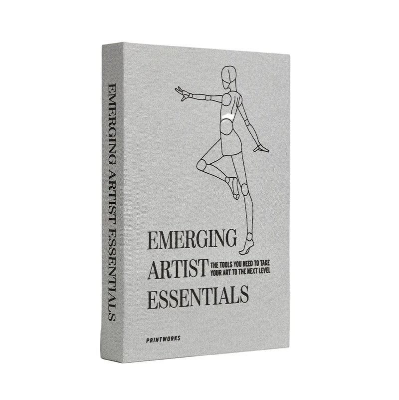 Grey Emerging Artist Essentials kit with a minimalist design on a white background
