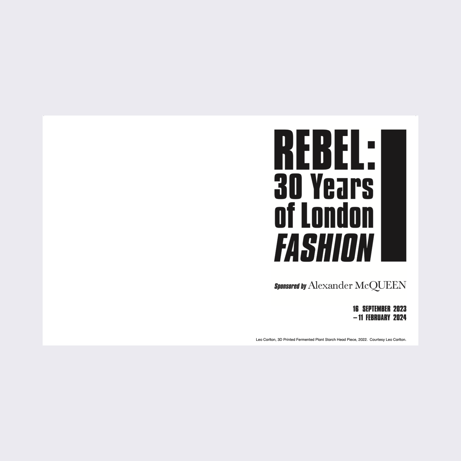 Rebel Postcard Leo Carlton