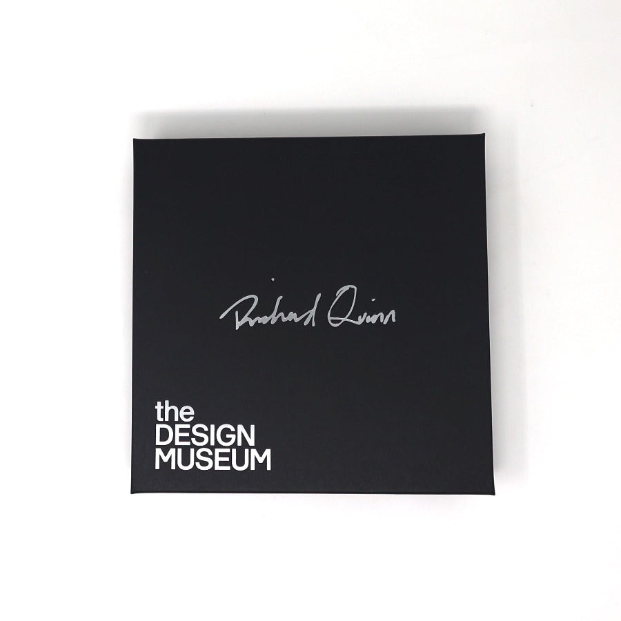 Black presentation box on a white background.