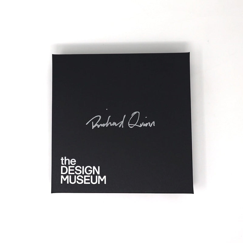 Black presentation box on a white background.