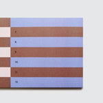 Striped To Do List Block Pad