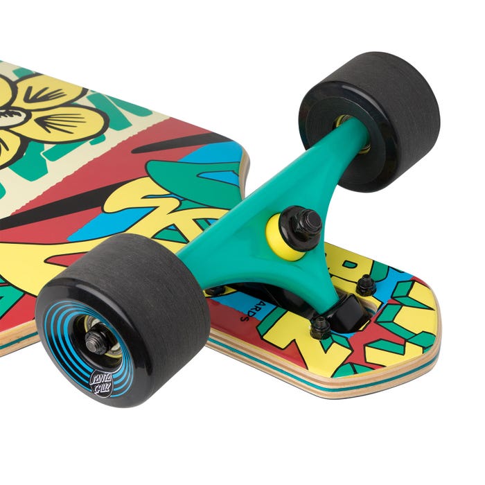 Santa Cruzer Longboard 9 x 36" by Jesse Thompson