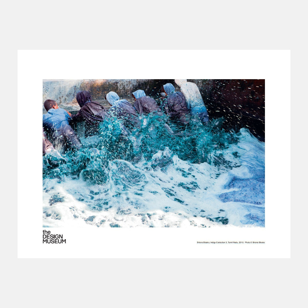 Poster of a wave and group of people