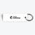 Mailchimp White Keyring