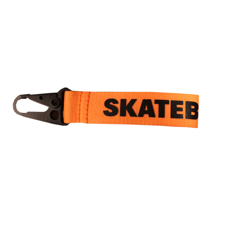 Skateboard Carabiner Clip Keyring