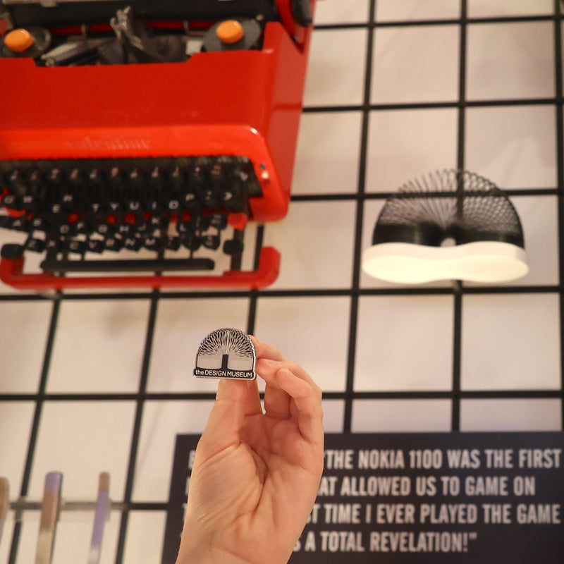 Crowdsourced Wall Slinky Enamel Pin Badge