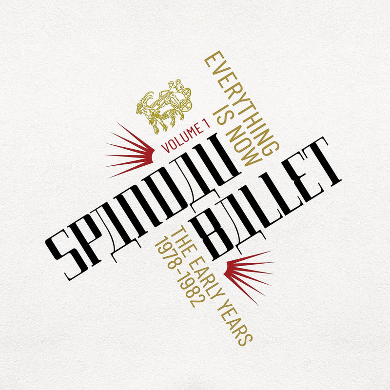Album cover for 'Everything Is Now Volume 1' by Spandau Ballet with text and logo on a white background