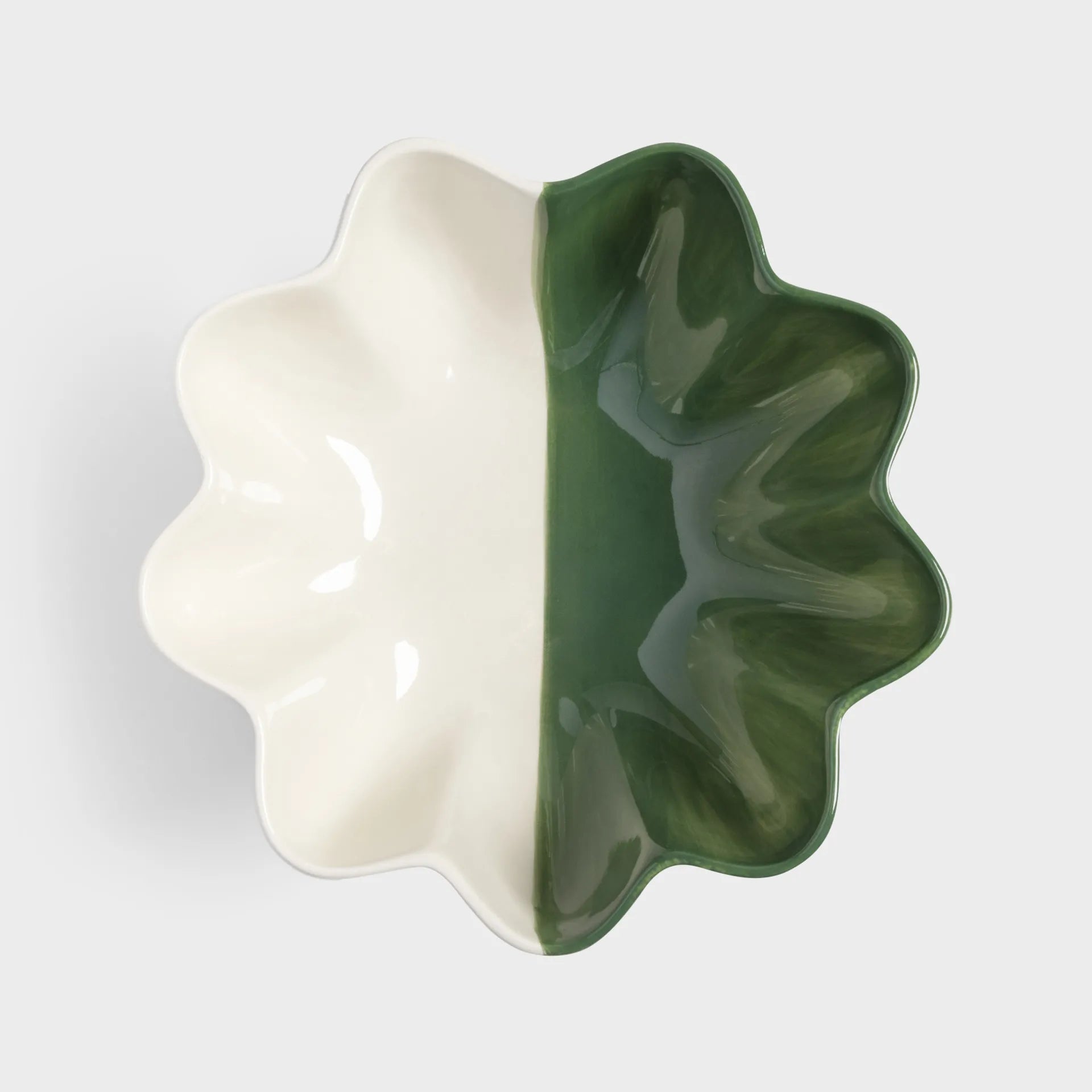 Sun Green Ceramic Bowl