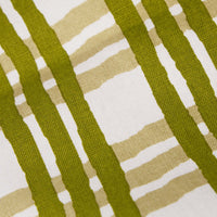 Green and Orange Trellis Tea Towel Set of 2