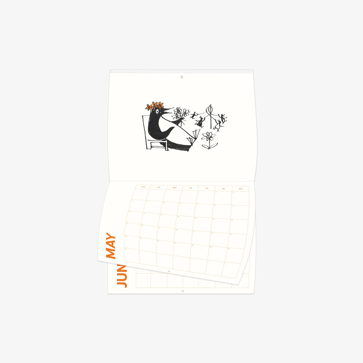 tDM x Penguin 2027 Calendar - A4