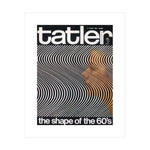 Tatler Cover Shape of the 60s Print - 40x50 cm