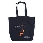 Black Tim Burton branded tote bag