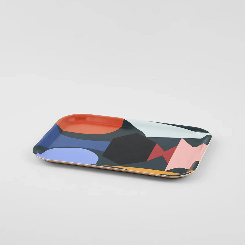 Rectangle Shapes Pattern Tray