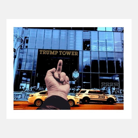 Ai Weiwei Print Trump Tower Study of Perspective