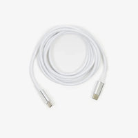 white wire on a plain backing