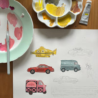 Wes Anderson Transport Passport Holder