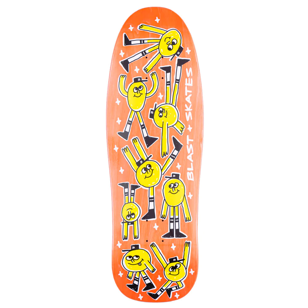 Blast Skates Mascot Doodle Deck 10"