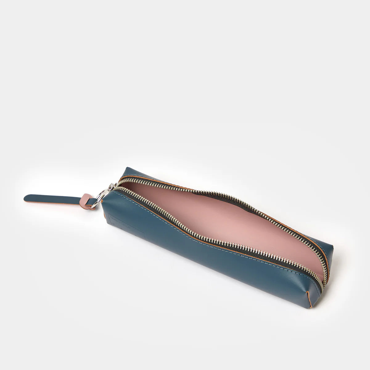 Cuero Pink and Petrol Tube Pencil Case