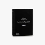 Front cover of the book The World According to Lee McQueen by Thames Hudson in Hard back on a white background.