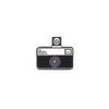 camera shaped pin badge