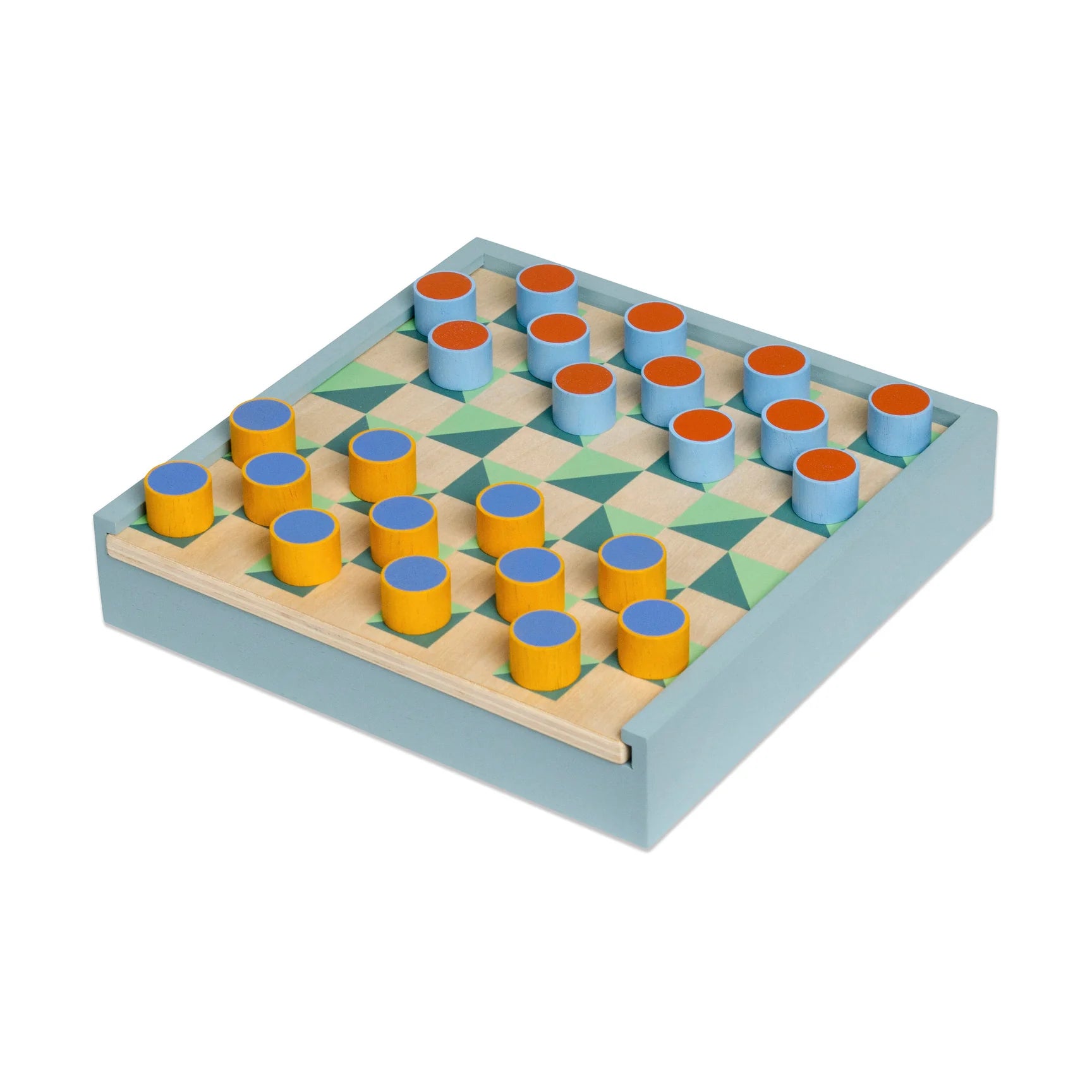 2-in-1 Chess & Checkers Set