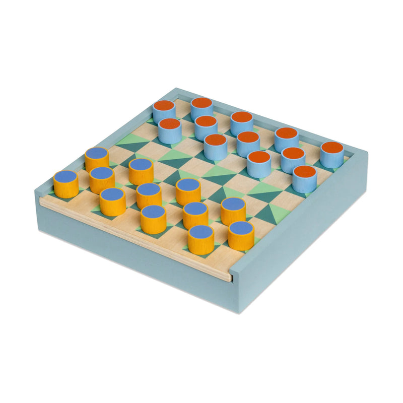 2-in-1 Chess & Checkers Set