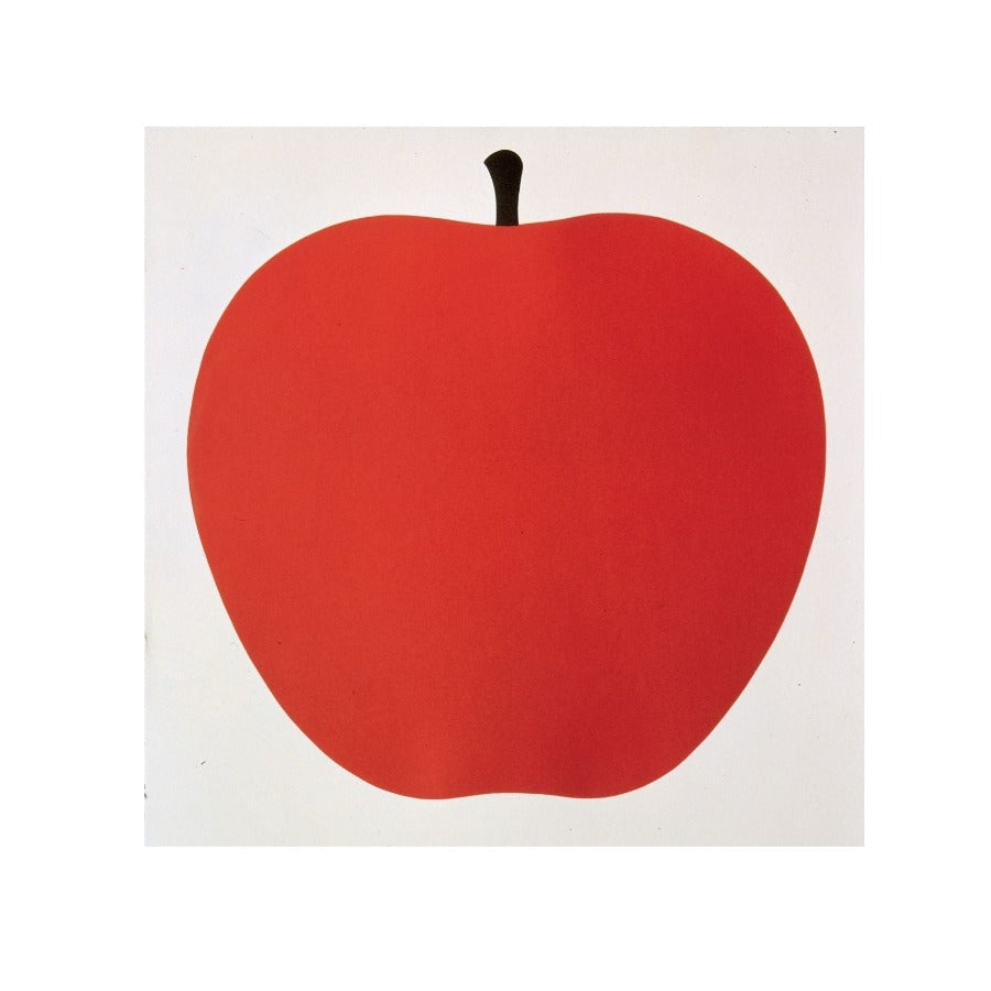 Red apple poster