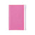 B7 Grid Notebook in Neon Pink Zip Cover