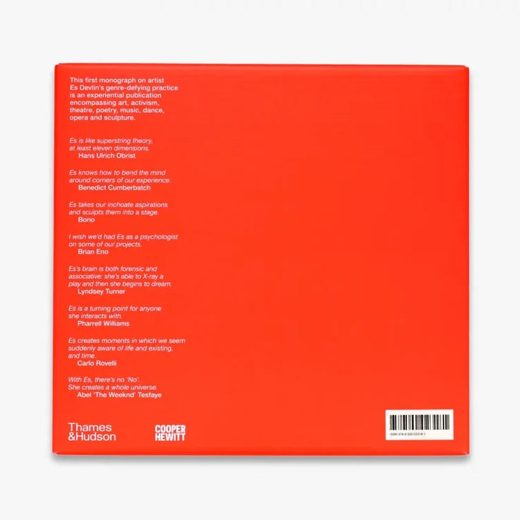 The back cover of a book featuring a solid red background with white text, including a barcode and the 'Thomas Art Hudson' logo, shown on a light gray background.