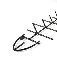 Black Fish Coat Hook