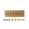 Black Fish Coat Hook