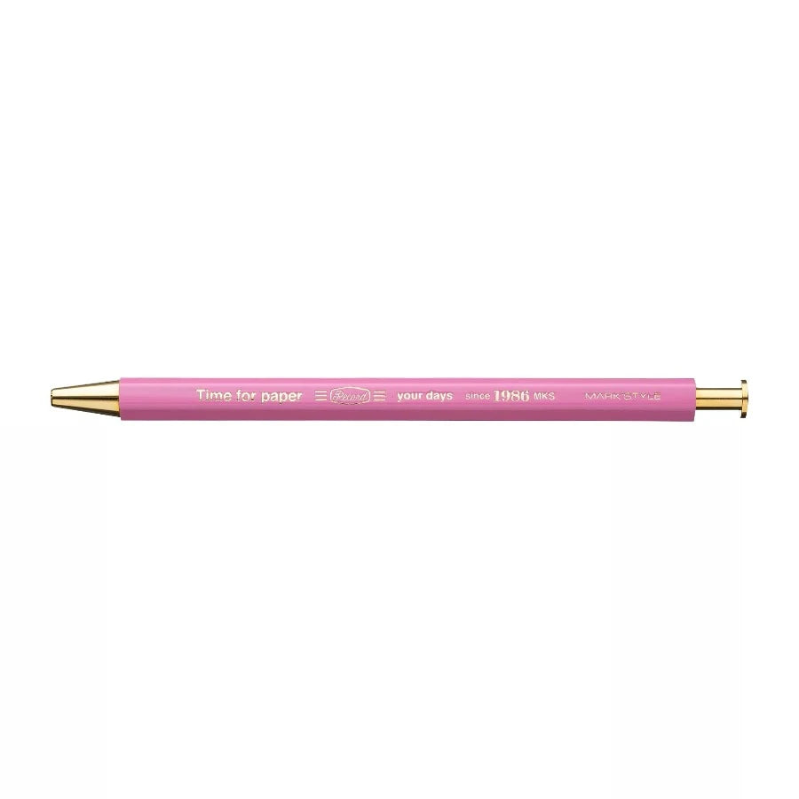 Mark's Inc. Time For Paper Gel Pen Pink/Gold