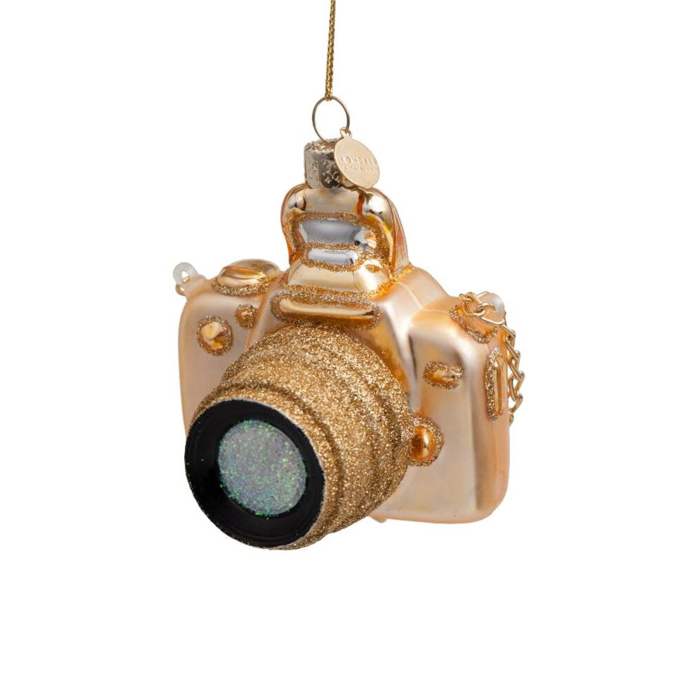 Gold Camera Bauble