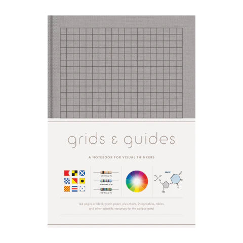 Grids & Guides (Grey): A Notebook for Visual Thinkers