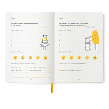 Happy Self Yellow Junior Journal A5