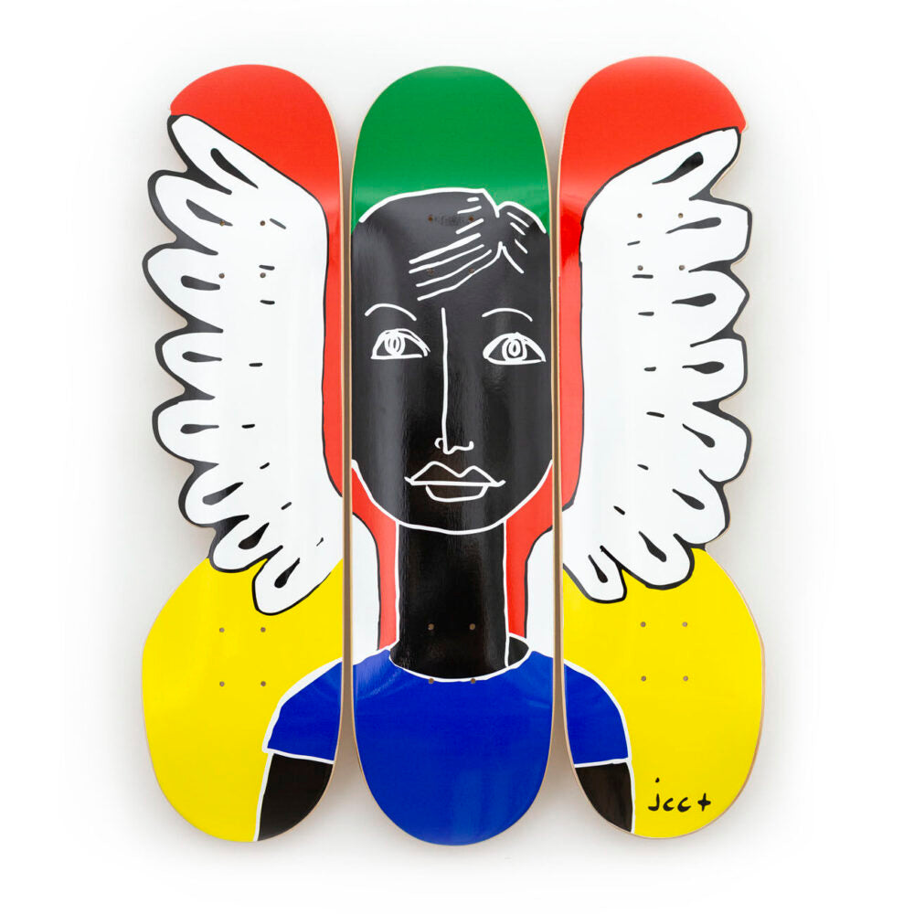 Jean-Charles de Castelbajac Pop Wing Flip Triptych Art Deck (ex-display)