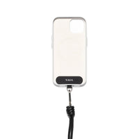 NAOA Black Vegan Leather Phone Strap