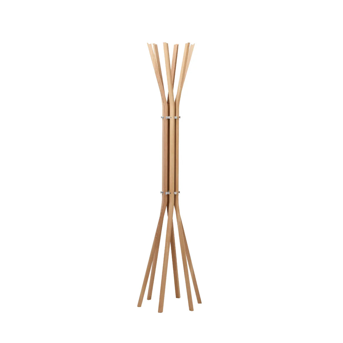 Natural Oak Pirouette Coat Stand