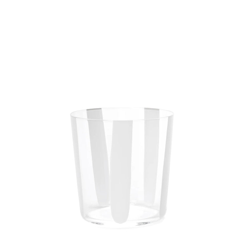 Nova Stripe White Tumbler 360ml Single