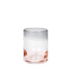 Ombre Peach and Smoke Tumbler Set of 2
