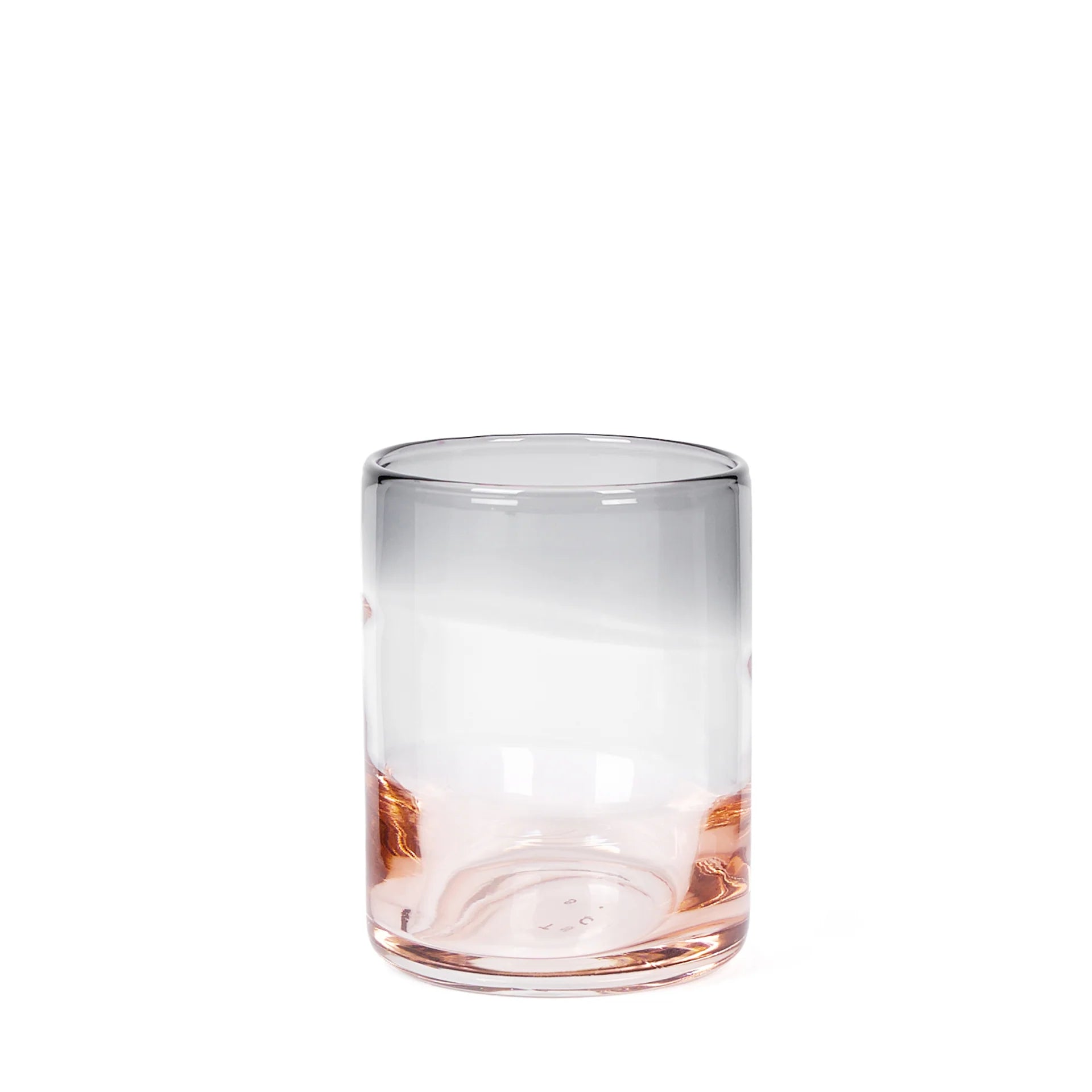 Ombre Peach and Smoke Tumbler Set of 2