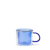 Oslo Blue Mug Set of 2 - single on white background.