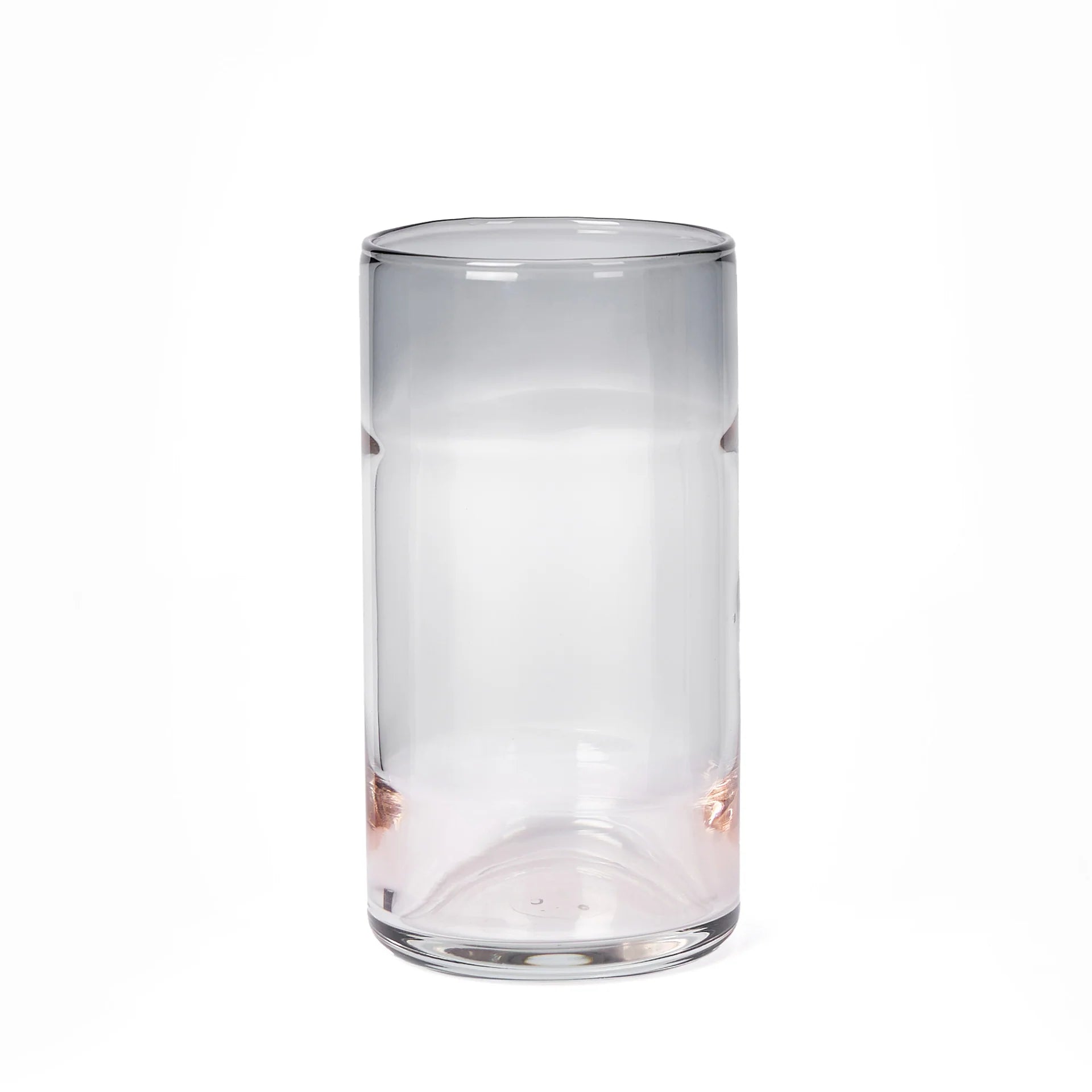 Ombre Peach and Smoke High Ball Set of 2