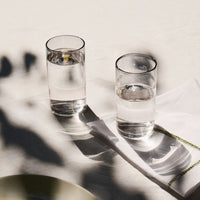 Ombre Peach and Smoke High Ball Set of 2