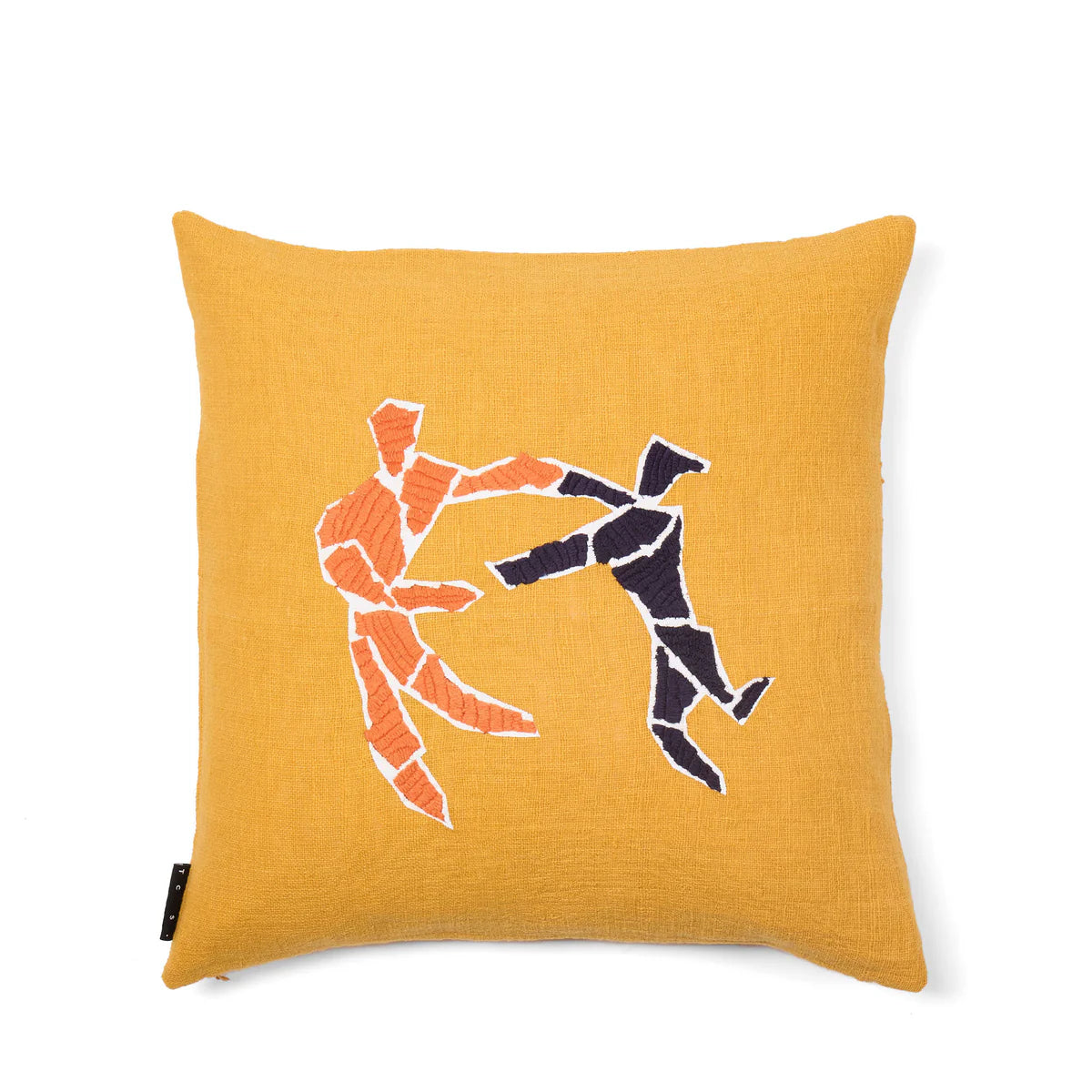 Dancing Figures Cushion - 50 x 50cm
