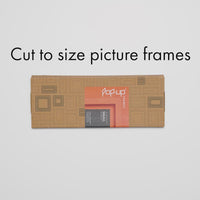 Stop motion video of pop-up frame assembly instructions.